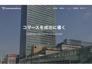 コマースを成功に導く、ECインフラ企業へ