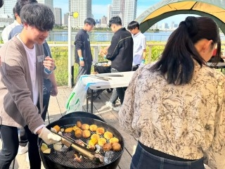 2023年新卒内定式では社員全員でBBQをしました！