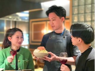 自慢の海鮮を使ったもんじゃ