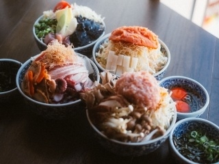 自慢の海鮮を使ったもんじゃ