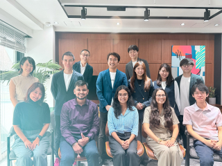 2025年9月にはインド新卒メンバーも3名迎えました。