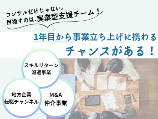 【支援と実業のハイブリッドキャリア】地方の経営課題を解決する事業変革集団／コンサルティング写真 2