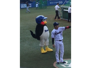 仕事終わりに、野球観戦に行って来ました！