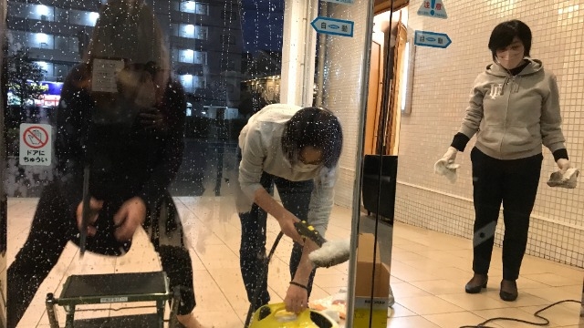 早いけど会社の大掃除をしましたよ～