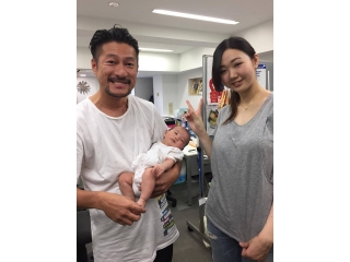 産休・育児休暇中の社員が赤ちゃん連れて遊びに来てくれました！