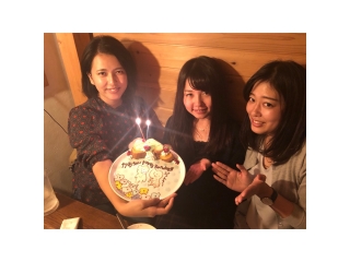 同期に祝ってもらいました♪