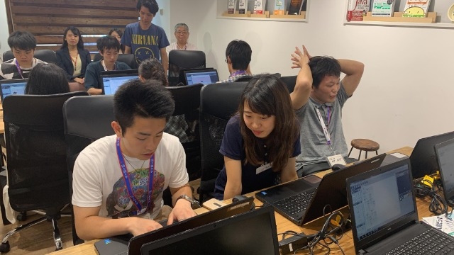 大学とのコラボでプログラミング体験しました★