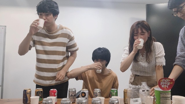 社内で利きビール選手権しました　笑