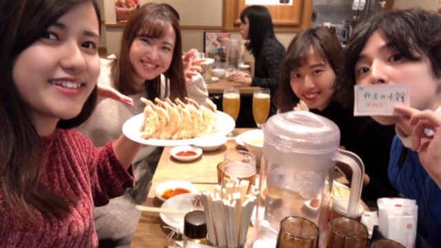 ギョーザパーティー！