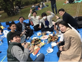 花のないお花見！？