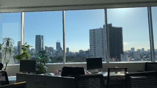 マイデスクから見える絶景