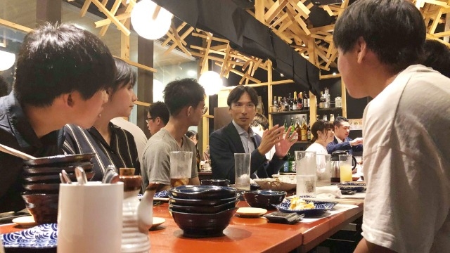 飲みターンに参加しました♪