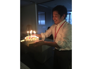 サプライズは盛大に！