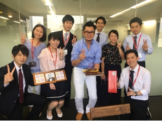 代表のバースデーサプライズ★