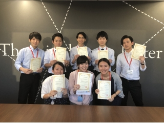 新人研修★修了証授与！