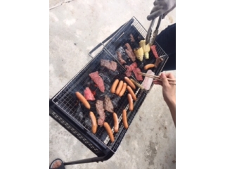雨でも肉だぜBBQ