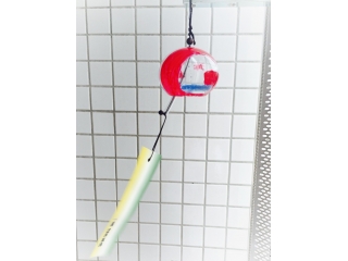 ついに梅雨明け！GENOVAでは夏を感じる風鈴でお出迎えしております。