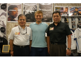 山下　裕生選手来社