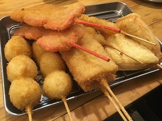 会社近くの串カツ田中さんへ