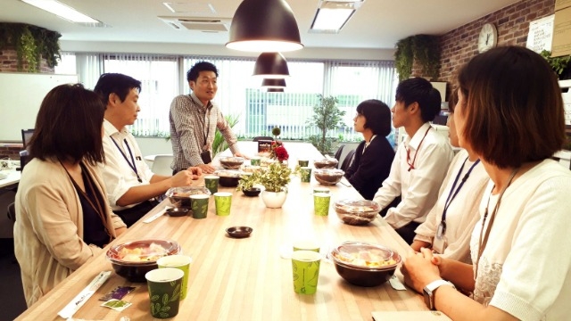 今日はみんなでランチをしました♪