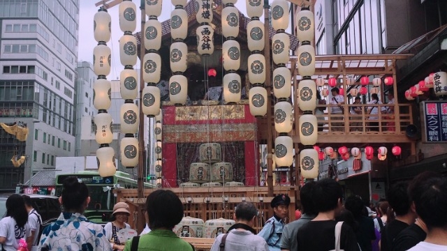 祇園祭りに行ってきました！