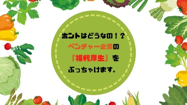 ホントはどうなの！？ベンチャー企業の『福利厚生』をぶっちゃけます。