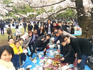 社内イベント ~ お花見 in 代々木公園 ~