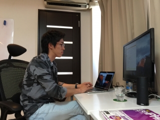 弊社のイケメンエンジニア!