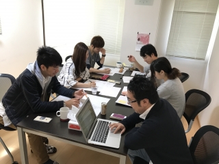 今日も研修の様子をチラっと