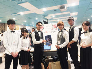 ソムリエのコスプレ！でイベント出展