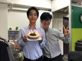 東京営業所勤務　Mさん★Happy BirthDay!!!!!