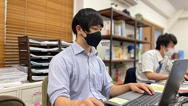 【新卒紹介④】同期唯一の男子！仕事も出来る頼れる存在！