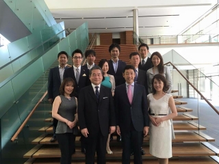 当社代表が首相官邸に訪問！