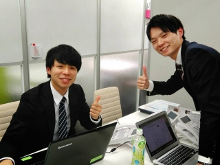 インターンシップに参加しています！