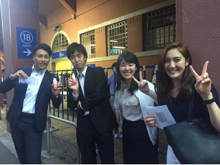 月次飲み会＠野球観戦