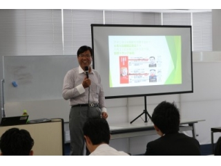 ソフトバンク元社長室長の嶋顧問による勉強会を開催いたしました。