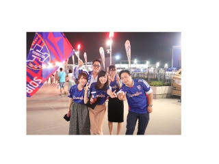 7月のイベントでサッカー観戦をしました！！ 