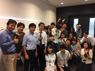 第一回内定式終了