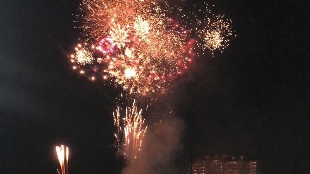 納涼！花火大会観賞会！！