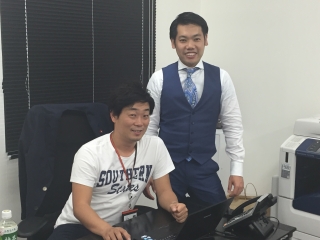 大阪の事業推進室室長(゜レ゜)！