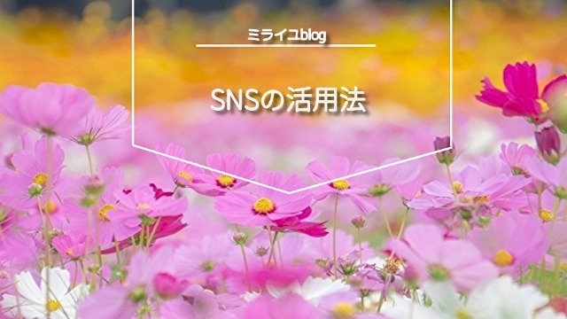 SNSの活用法