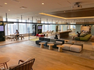 オフィス内の休憩スペースのご紹介☆彡