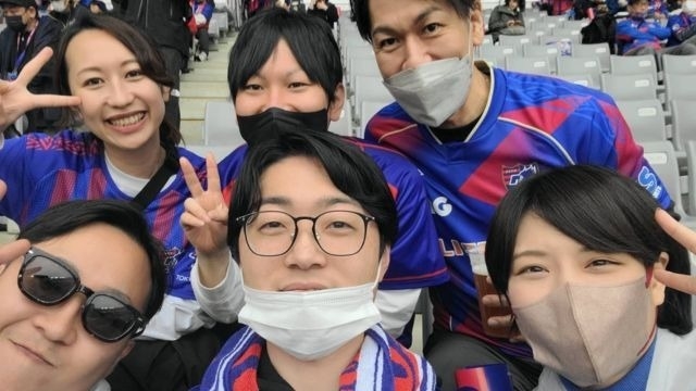 人事ブログ★職場の仲間とサッカーを見に行きました♪