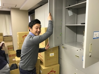 荷造り、荷造り、荷造り、、、