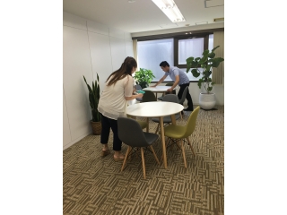 気持ちのよい社内を！