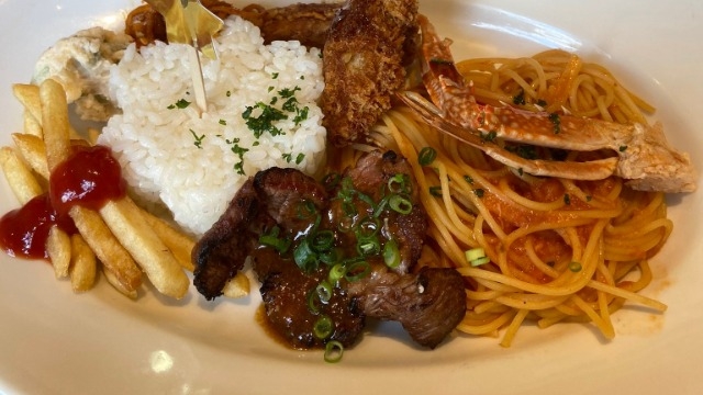 タダ飯食べました！