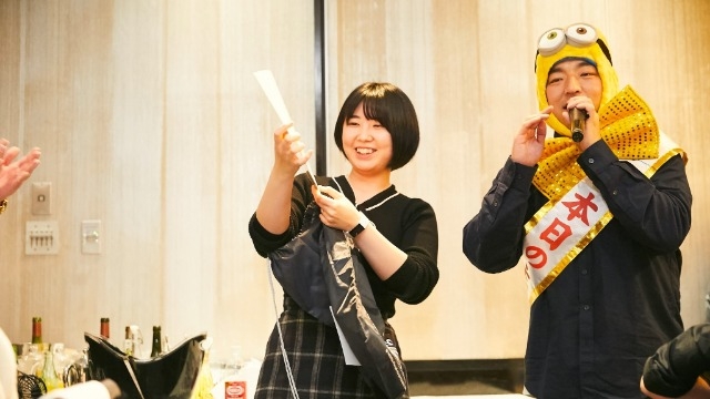 新年パーティ開催