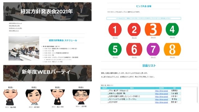 第６期 ＷＥＢ 経営方針発表会＆新年パーティ開催