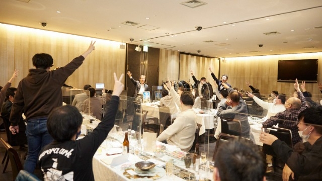 ２年ぶりに新年パーティを開催