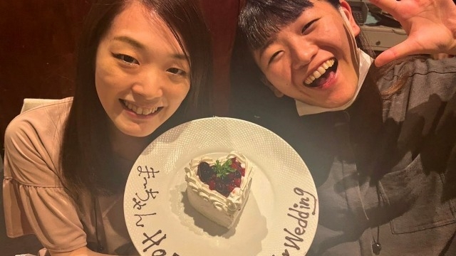 キャリアアドバイザーのご結婚＆birthdayお祝い♡